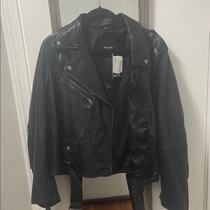 Nasty Gal Black Leather Jacket